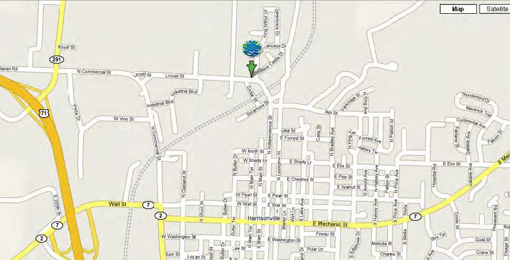 Map to Dental Office